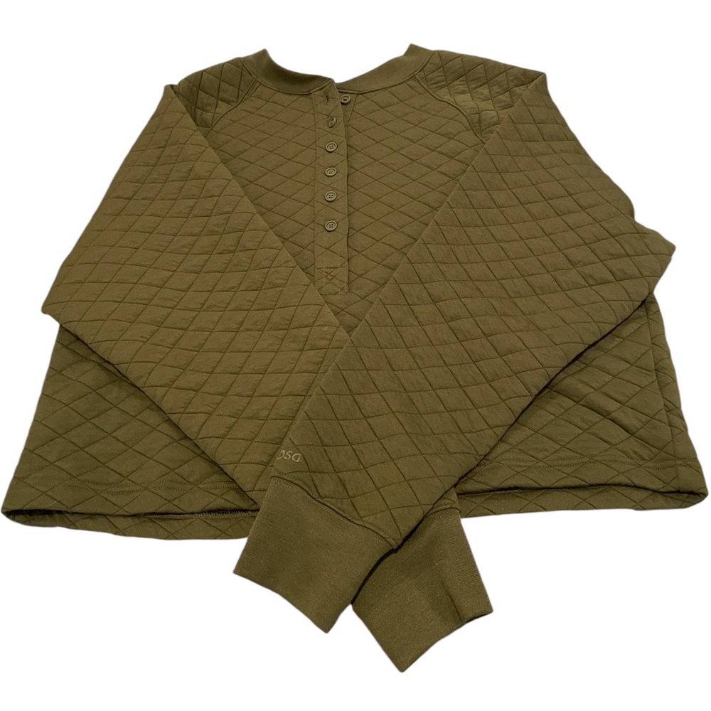 DSG Women's Quilted Meet and Greet Henley Sweatshirt